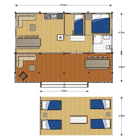 Lüks kamp alanı Safaritent Betuwe Kesteren